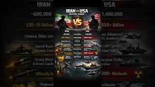 Iran vs USA Military Power Comparison Explained in Facts