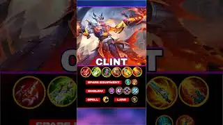 INSANE CLINT DAMAGE Build in MLBB | One Shot Build + Top Global Setup