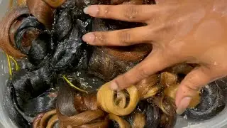 My Client Requested For Apple Cider Vinegar Hair Treatment | How I Treat braiding hair for my client