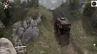 Spintires Sherp Ural Challenge Gameplay (PC Game)