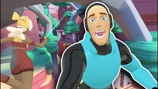 I KEEP DYING?! Boss Guy in Windlands 2 VR