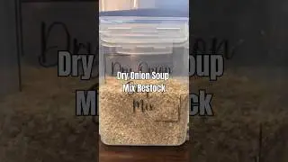 Dry Onion Soup Mix #pantry