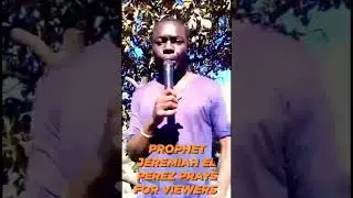 see how prophet Jeremiah el perez transfigured physically in an online live service