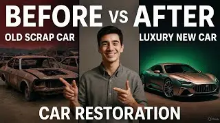 ASMR BMW M3 Restoration | Rusted Scrap Car Rebuild Journey &ndash; Part 1