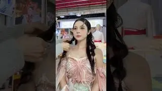 trying douyin makeup in chongqing 🇨🇳 #douyinmakeup #chongqing