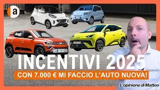 Incentivi Auto 2025: 4 modelli NUOVI a 8.000 &euro; con l'ECOBONUS!
