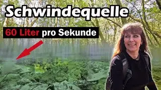 Sandfontänen unter Wasser und ein verlassener Gutshof | Schwindequelle | Heidepanoramaweg Teil 2