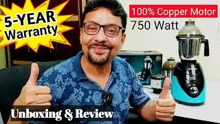Best Mixer Grinder Under 3000 | Crompton Ameo 750-Watt Mixer Grinder | Unboxing and Review In Hindi