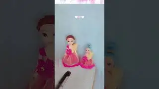 Barbie doll same dresses/sister same dresses 👗 compo #shorts #youtube #dolls #classicbarbie