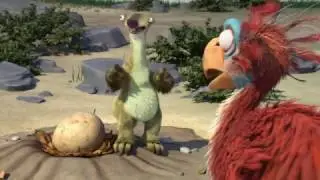 Sid hatching egg.