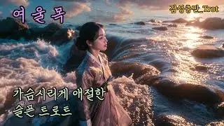 가슴 시리게 애절한 슬픈 트로트_여울목 #트로트 #k-trot #감성트로트 #애절한노래 #슬픈노래