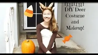 DIY Deer Costume and Makeup!