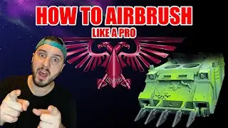 HOW TO USE AN AIRBRUSH - 4 tips and tricks using an airbrush.