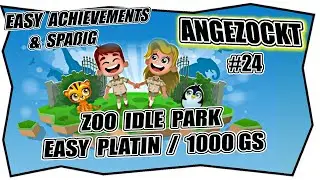 IDLE ZOO PARK PLATIN TROPH&Auml;E Achievement Hunters ★ easy trophy games Deutsch ANGEZOCKT #24 Trophies