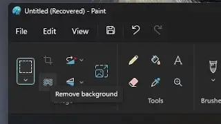 How to get Windows 11 Paint app&rsquo;s Photoshop-like background removal tool ok