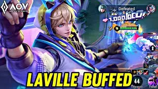 AOV : LAVILLE BUFFED NEW PATCH - ARENA OF VALOR LI&Ecirc;NQU&Acirc;NMOBILE ROV