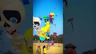 International kite festival tannirbhavi mangalore #karnataka #kitefestival #kiteflying #kitelover