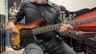 1977 Fender Precision Sunburst - Rosewood Fretboard