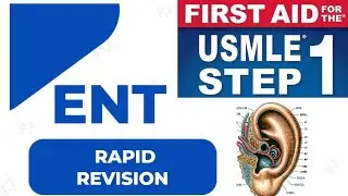 Rapid Revision #ENT ( Otorhinolaryngology) | First Aid USMLE Step 1 in Urdu/Hindi |