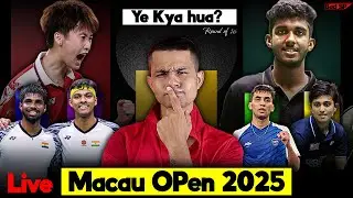 Live🔴 Macau Open 2025 Round of 16 Badminton Match | Bad SP