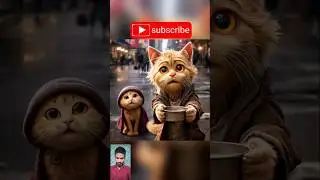 cat animated🙀&hearts;️ #aicatshort #cat #vairl