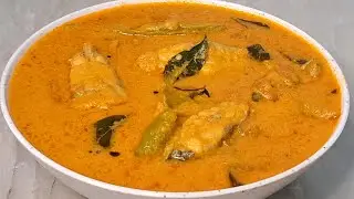 Vadakara's own coconut-grated fish curry 👌 Fish Curry Recipe Malayalam