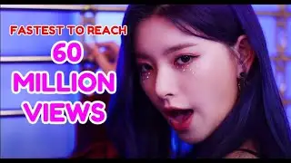 FASTEST 'EVERGLOW' MUSIC VIDEOS TO REACH 60 MILLION VIEWS