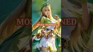 MOST banned heroes in Mythic as of August #shorts #mobalegends5v5 #moba5v5english #moba5v5pippin