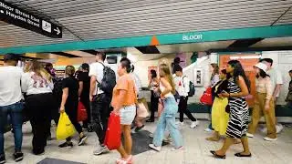 Taking the line 1 North - Toronto Subway Delay