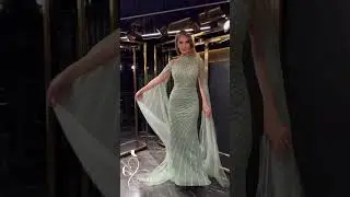 embroidery beads prom dress long sleeve dress factory wholesale free shipping