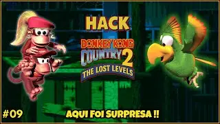 Não esperava o papagaio nessa fase clássica | Donkey Kong Country 2 – The Lost Levels (EP09)