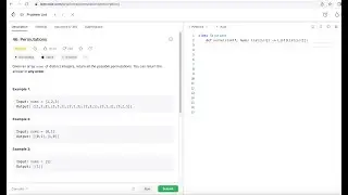 Tamil LeetCode 46. Permutations