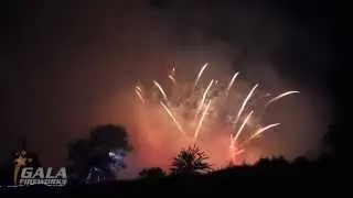 Wedding Fireworks - a pyromusical display by Gala Fireworks