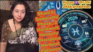 Pisces 2026 Horoscope Prediction ✨ | Love, Career, Finance & Health