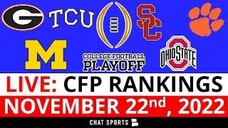 College Football Rankings LIVE &ndash; Top 25 Teams In Newest College Football Playoff Rankings For 2022