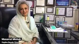 Masarrat Misbah (Friend of TAFF) talks about Beauty and Hair Assistant course