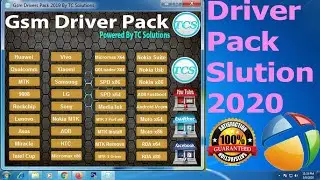 All Mobile Flashing Driver | All CPU Signed Driver For Window 7/8/10- Best Mobile Driver Pack 2020