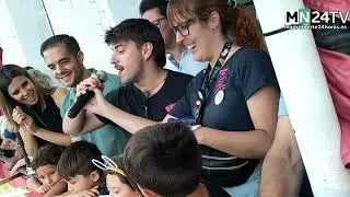 Pregón de peñas y salto al pilón: así comenzaron las fiestas 2023 de Miraflores de la Sierra
