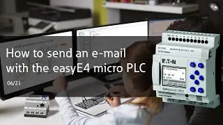 How to send an email with the easyE4 micro PLC