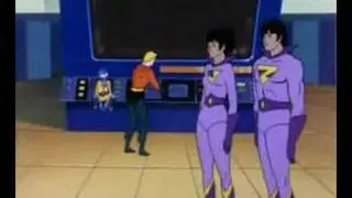 Wonder Twins and Aquaman hypnotized