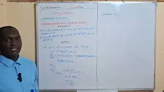 Gradient of a Curve Example 5