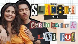 Carlo Aquino and Lovi Poe Talk About 