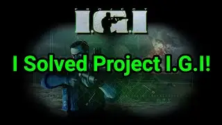 I Solved Project I.G.I