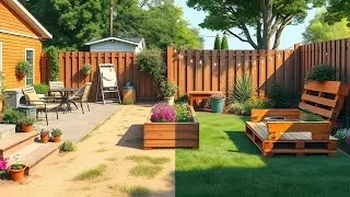 DIY Small Garden Makeover | Budget-Friendly Backyard Transformation 2025