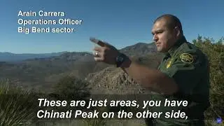 Sheriff Thaddeus Cleveland U.S. Border Patrol Sanderson Station AFP News 2020