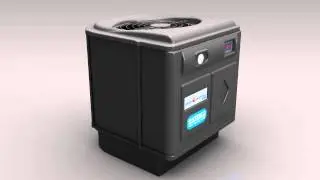 Waterco's Heat Pump for Swimming Pool Heating - 3D  Animation