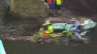 Race 17 - Dash for Cash Matt Moss Vs Jake Moss QLD Supercross Jimboomba 2014
