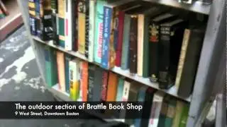 Brattle Book Shop Outdoor