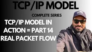 ARP Explained with Real Packet Flow | TCP/IP Model in Action #tcp