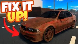 Restoring a Rusty BMW in Roblox&rsquo;s Ultimate Car Game! (Fix It Up)